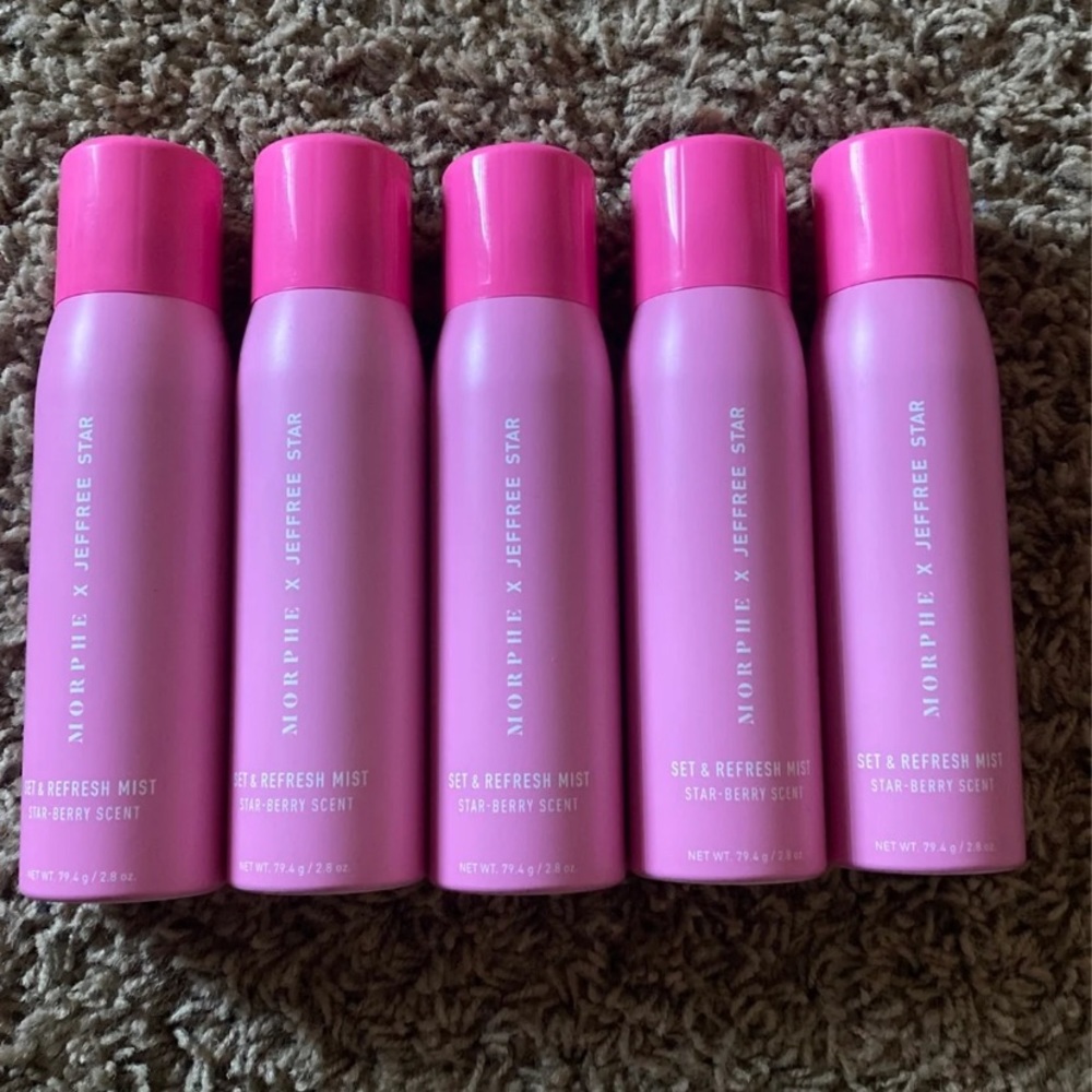 2 Morphe X Jeffree Star Set & Refresh Mist